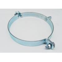 China 160mm Galvanized Pipe Clamp Split Ring Bolt Hanger Hoop on sale