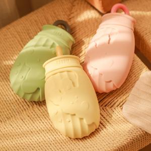 Large Classic BPA Free Silicone Hot Water Bag For Neck Shoulder And Hand Feet Warmer