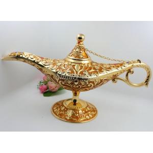 China Shinny Gifts Enamel Metal Brass Genie Lamp supplier