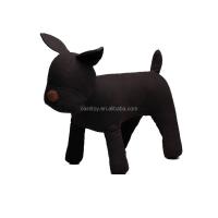 China ODM OEM Standing Position Dog Models PP Cotton Suuffed Custom Dog Mannequin on sale
