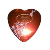 China Durable Red Heart Gift Box , Customized Logo Valentines Heart Box on sale