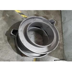 Low Carbon Steel Casting Ring Pipe Castings Sodium Silica Sand Process