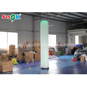2.5m Inflatable Tube Column With Air Blower And Remote Controller For Wedding