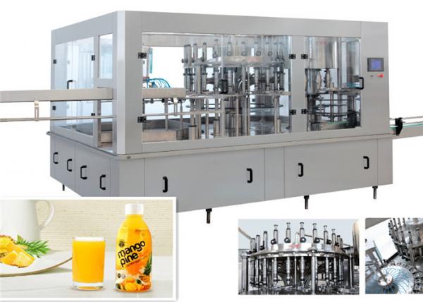 Linha conduzida elétrica de Juice Bottling Equipment Complete Production da