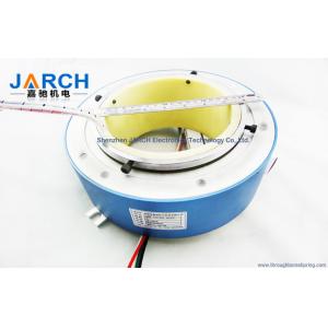 China 2A ~ 80A 120mm Through Bore Slip Ring / Rotary Electrical Interface Available with Ethernet wholesale