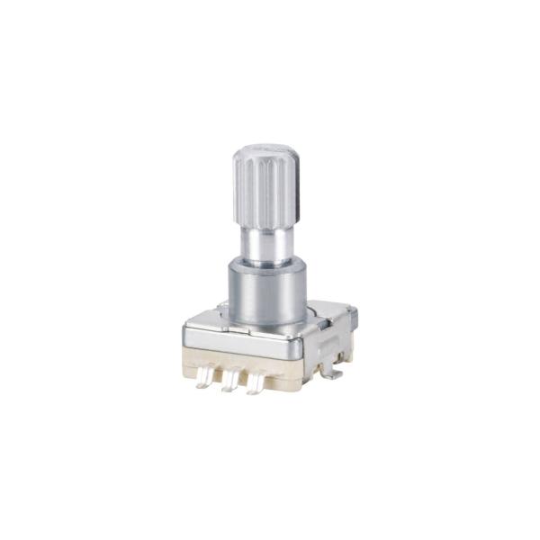 China Audio Equipment Rotary Encoder with Reset Switch and Sturdy Control Knob wholesale