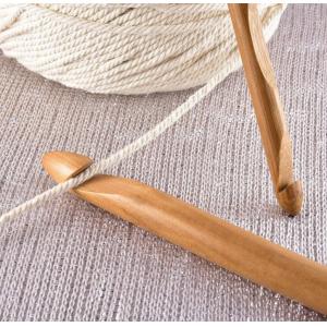 Weave Yarn Craft Bamboo Circular Knitting Needles Carbonized Bamboo Handle Crochet Hooks