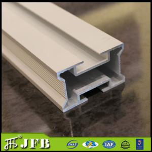 China extrusion extruded industrial types of aluminum profile for wardrobe,cabinet supplier