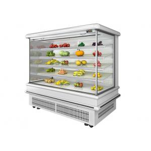 380v Open Vertical Plug In Multideck Display Chiller Commercial Refrigeration