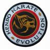 China Kenpo Karate Evolution PMS 12C Iron On Embroidery Patches merrow border wholesale