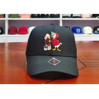 China ACE OEM ODM Unisex Creative Custom Flat Embroidery Animal Logo Baseball Curve Brim Cap Hat on sale