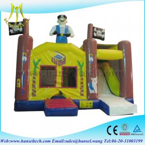 China Hansel popular pirate ship bouncy castle for commercial use supplier