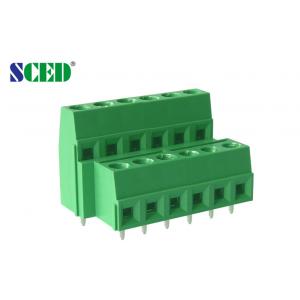 China Right Angle Wiring PCB Terminal Block For Frequency Converters supplier