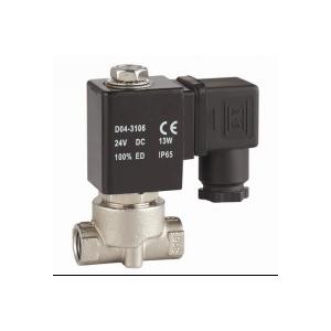 China 1/8〃2 Way 24v Solenoid Valve Water Stainless Steel Solenoid Valves For Water supplier