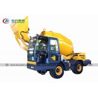 China Mobile Self Loading Cement Concrete Mixer Truck 4CBM 4.5CBM With 270 Deg Rotation on sale