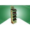 China Customized Candy POP Cardboard Display With Four Shelf , cardboard floor display stands wholesale