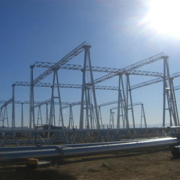 Структуры Q235 электрической электрической подстанции индустрии подстанции сталь