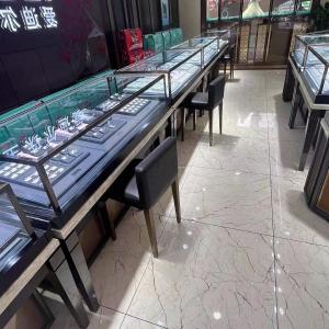 Anti Rust Luxury Display Cabinets Hardware Mall High End Display Cabinets