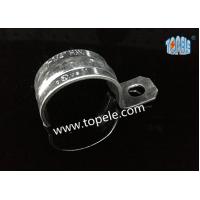 China Zinc Plated Steel EMT Conduit And Fittings With One-hole Clip / EMT Conduit Strap on sale
