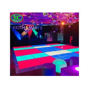 P4.81 Noiseless interactive led video dance floor , disco dance floor waterproof
