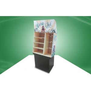 China Air Freshener Four-shelf POS Cardboard Displays For Super Market / Cosmetic Store supplier