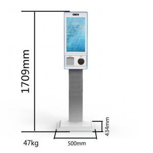 23.6 Inch Self Service Pos Pay Touchscreen Interactive Self Service Kiosk Printer