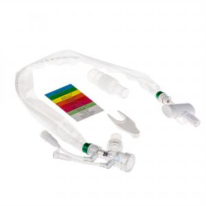 24hours 7Fr Closed Suction Circuit Inline Suction Catheter with Double Swivel Elbows Good Quality