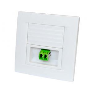 86 Type Multifunctional Fiber Optic Junction Box Network Face Plate For SC/LC And RJ45 Connectors