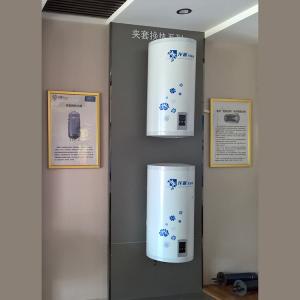 China Longpu Factory Direct Sale Jacket Heat Exchange Enamel Water Tank 100L 120L Solar Powered Hot Water Tank supplier