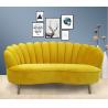 Leisure Golden Stainless Steel Legs Relax Sofa chair for Living Room