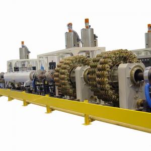 China Steel Making HDPE Pipe Extrusion Machine Wire Reinforced For High Pressure Composite Pipe supplier