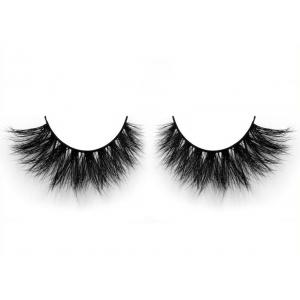 100% Mink Fur Invisible Band Eyelashes , Fashion Design Thick False Eyelashes