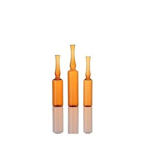 USP Type 1 Borosilicate Glass injection ampoule 1ml Clear Amber sterile ampoule YBB ISO Standard
