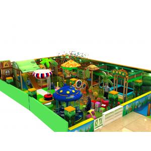 China Amusement Parks Kids Playground Equipment Green Leisure Naughty Castle supplier
