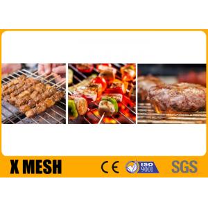 China Custom Non Stick 304 Stainless Steel BBQ Net Reusable Metal supplier