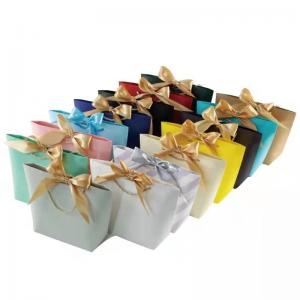 China ODM Pantone Color 250gsm Bridesmaid Paper Gift Bags 25*37*11cm supplier