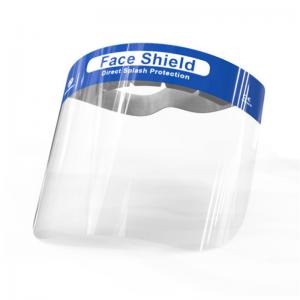 China Fluid Resistant Protective Face Shields / Plastic Medical Face Shield Visor supplier