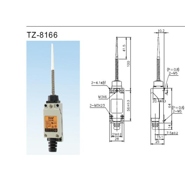 Tend TZ-8166 Model Rigid Tend Brand Limit Switch Nylon Type With Double Spring Mechanism