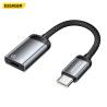 China Essager ES-YP27 Usb Type C To Lightning iPhone Audio Converter Charger Adapter Cable wholesale