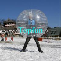 China Zorbing Inflatable Body Bumper Ball , Diam1.5M Adult Bubble Zorb Ball on sale