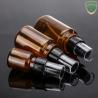 Mini W55mm Fine Mist Small Refillable Plastic Bottles Round Shape
