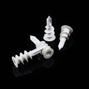 China PA66 Plasterboard Plug Fixing Anchor Gypsum Board Plug White Color wholesale
