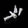 China PA66 Plasterboard Plug Fixing Anchor Gypsum Board Plug White Color wholesale