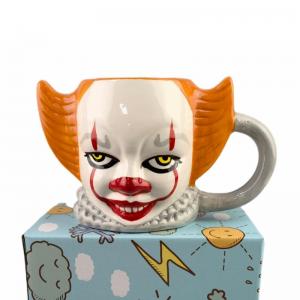 Halloween Exclusive Gift 3D Clown Mug Hood Escape Room Movie Peripheral Water Cup