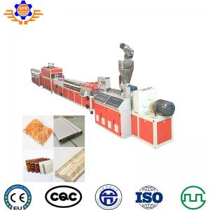 Wall Panel Production PVC Profile Extrusion Line / WPC Profile Extruder Making Machine