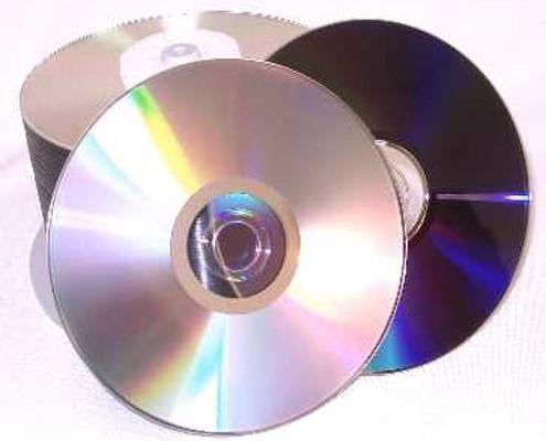 O disco personalizado DVD R da placa de 4.7GB Dvd R/CD R Replicated discos azuis