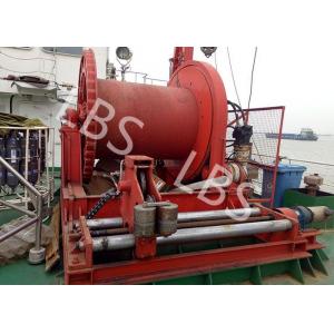 China High Efficient 20 Ton Anchor Marine Electric Winch With Spooling Device supplier