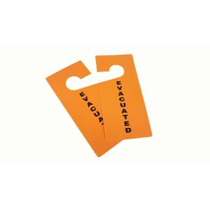 Industrial Plastic Safety Tag Custom Design for Safety Measures