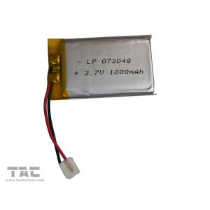 China Lipo Battery LP073048 3.7V 800mAh Polymer Lithium Ion For Electrial Production supplier