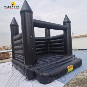 China PVC Black Inflatable Bounce House Waterproof Playground Bounce House supplier